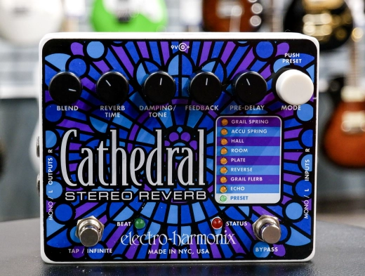 Electro-Harmonix - Cathedral Stereo Reverb Pedal 2